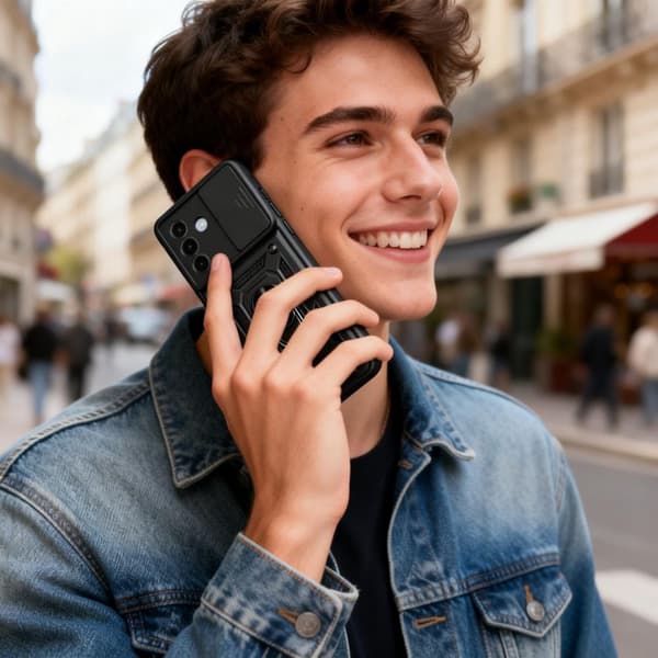 Tech-Protect Galaxy A57 5G Skal CamShield Pro Svart