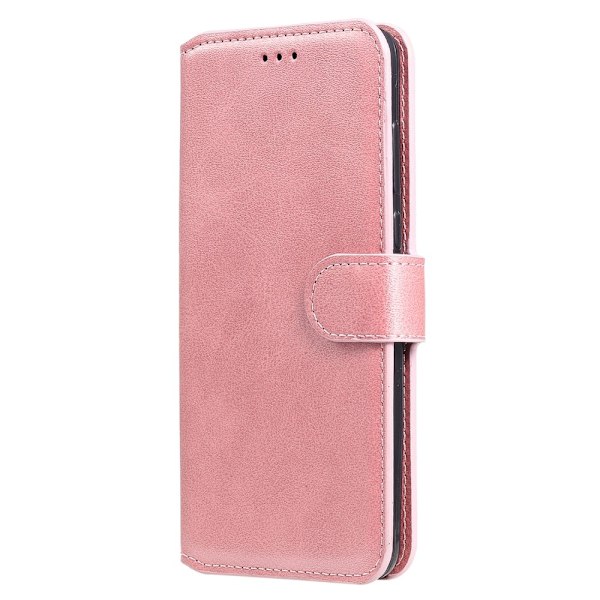 Samsung Galaxy A04s / A13 5G Fodral Klassiskt Läder Roséguld