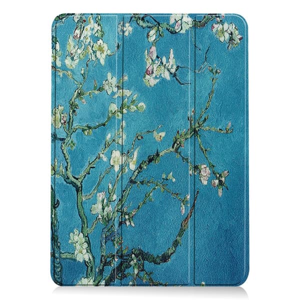 iPad Air 2026-2020 Fodral Tri-Fold Peach Blossom