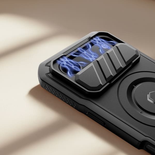 Tech-Protect iPhone Air Skal MagSafe Kevlar Svart