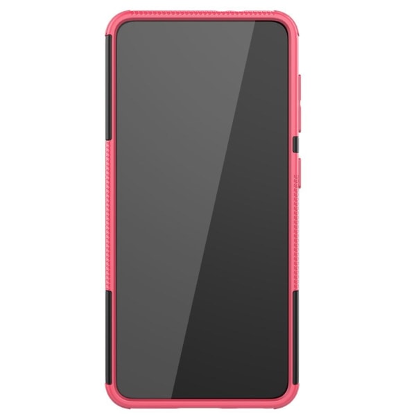 Samsung Galaxy S21 - Ultimata Stöttåliga Skalet med Stöd - Rosa Pink Rosa