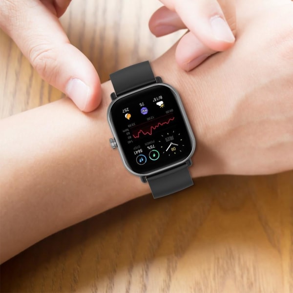 Silikon Armband För Smartwatch (20 mm) - Vit
