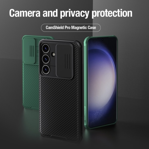 NILLKIN Galaxy S24 Plus Skal MagSafe CamShield Pro Svart