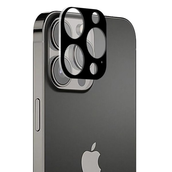 iPhone 13 Pro Max Linsskydd I Härdat Glas - Svart