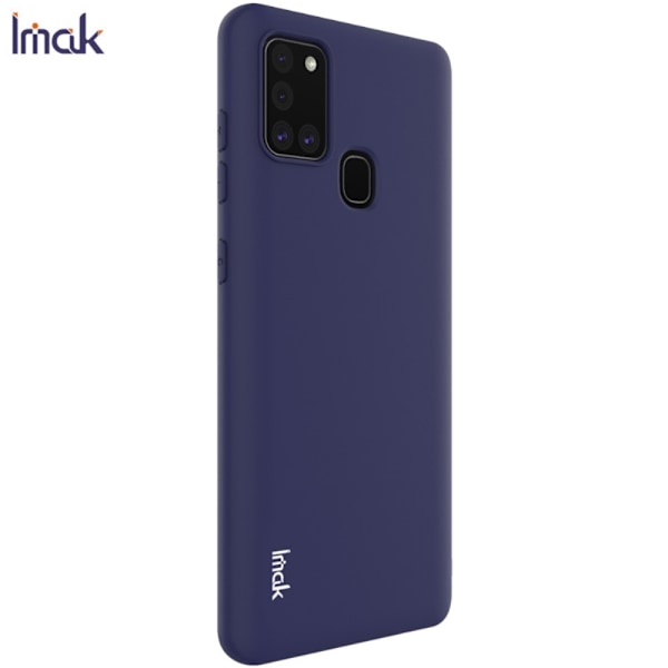 Samsung Galaxy A21s - IMAK Matt TPU Skal - Blå Blue Blå