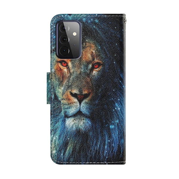 Samsung Galaxy A72 - Fodral Med Tryck - Lejon