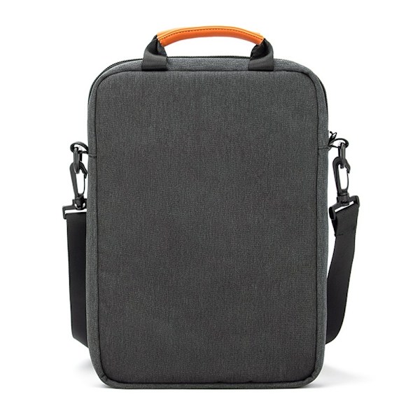 Laptop Axelväska För 13.3" I Vattentätt Nylon Mörk Grå