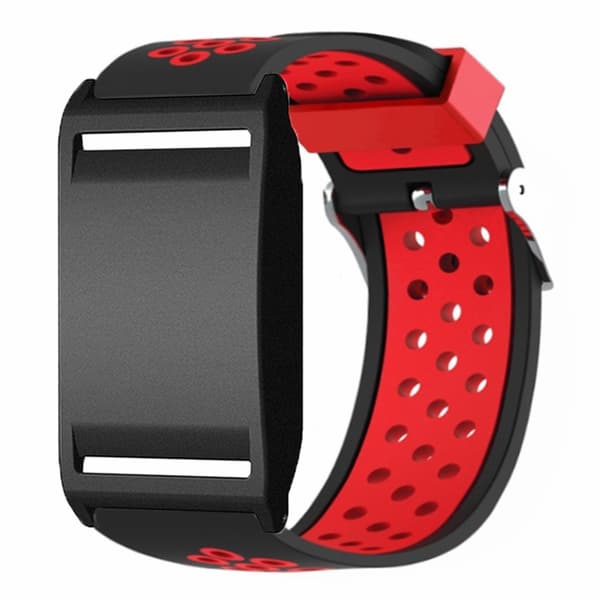 Polar Loop Klockarmband Silikon Dual-Color Röd / Svart