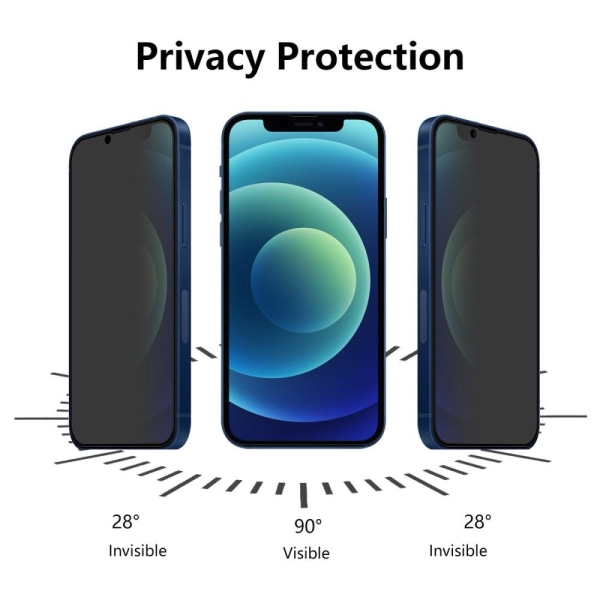 iPhone 14 Plus / 13 Pro Max 2-PACK HAT PRINCE Privacy 28° Skärms