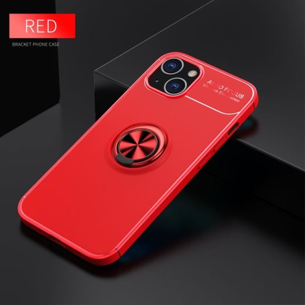 iPhone 14 Skal Ring Röd
