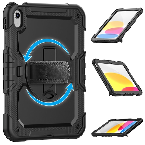 Tech-Protect iPad 11 2025 / 10.9 2022 Skal 360 Solid Svart