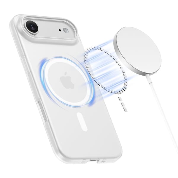 Tech-Protect iPhone Air Skal MagSafe MagSlim Matt Vit