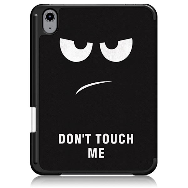 iPad Mini 2024/2021 Fodral Tri-Fold Pennhållare Dont Touch Me