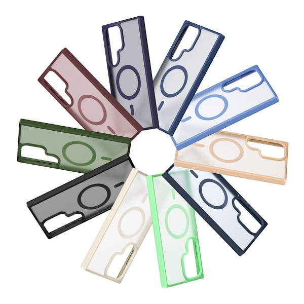 ColorPop Galaxy S24 Ultra Skal CH MagSafe Matt Ljus Lila