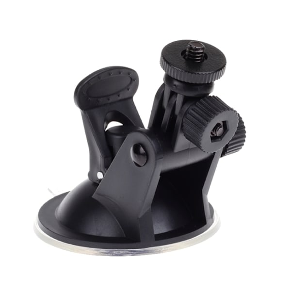 Mini 1/4" Fäste Med Sugkopp För GoPro Svart