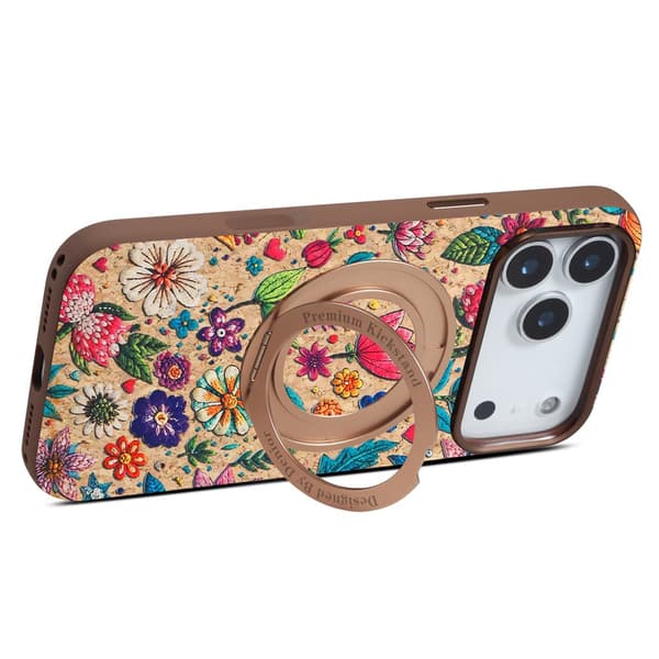 DENIOR iPhone 18 Pro Max/17 Pro Max Skal MagSafe Blommor