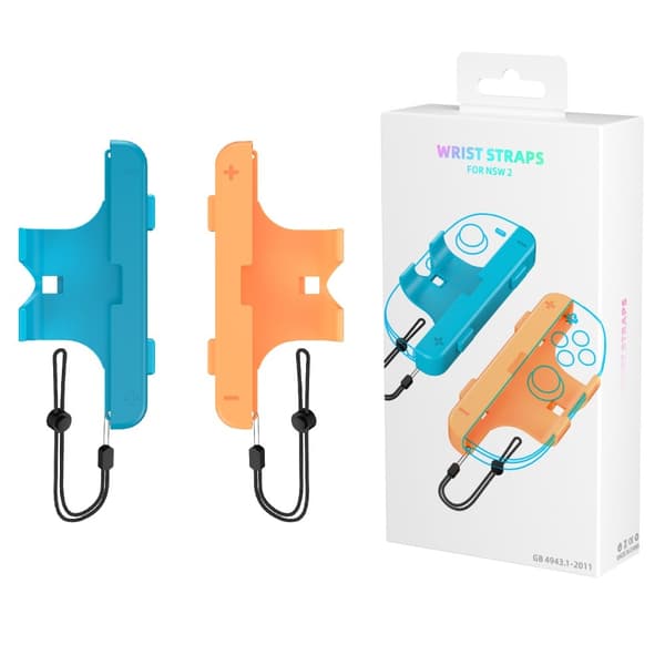 JYS 2 st Nintendo Switch 2 Joy-Con Strap/Extender Blå / Röd