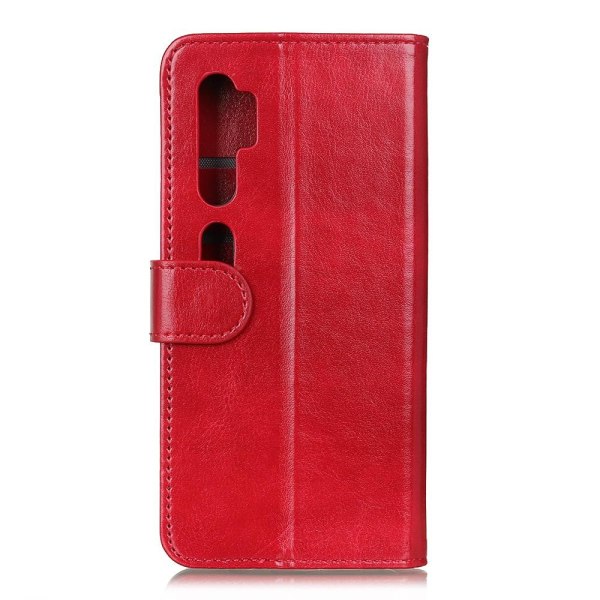 Xiaomi Mi Note 10 / Note 10 Pro - Vintage Plånboksfodral - Röd Red Röd