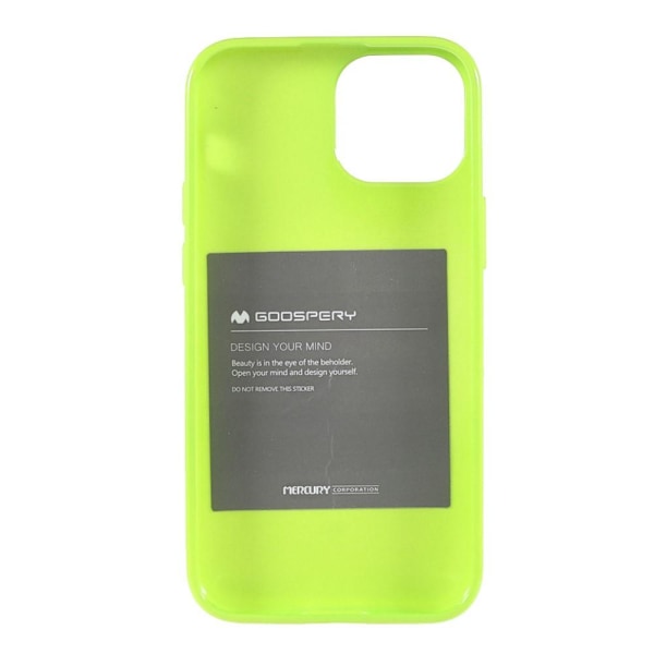 iPhone 13 Mini - Mercury Goospery Pearl Jelly Skal - Lime