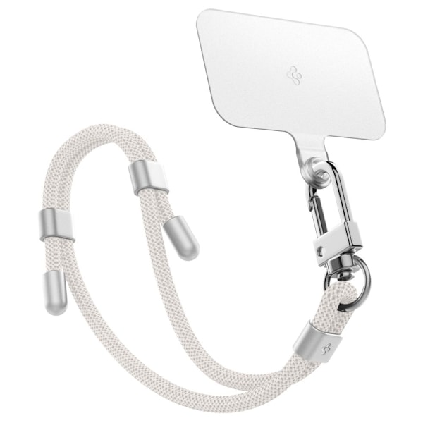 Spigen Mobilsnöre / Handledsrem Strap Set Pearl White