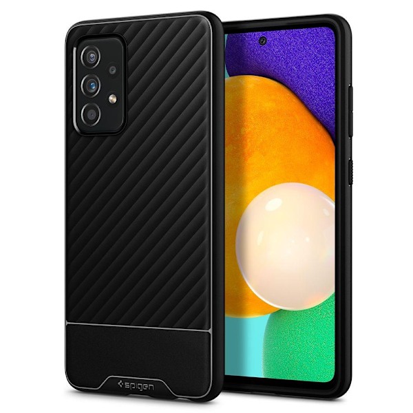 Samsung Galaxy A72 - Spigen Core Armor Skal - Svart Black Svart