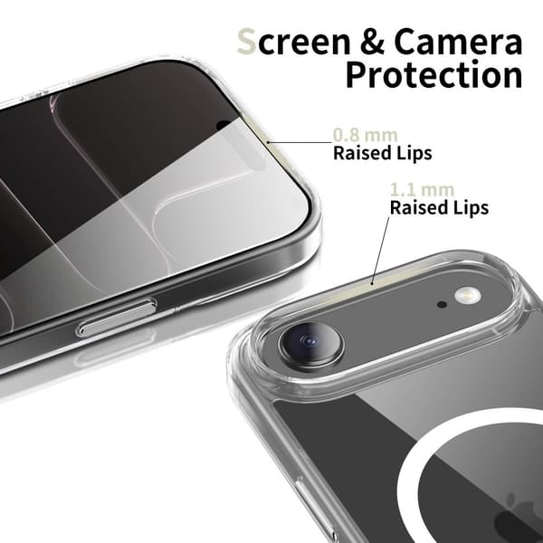 Tech-Protect iPhone Air Skal MagSafe FlexAir Hybrid Clear