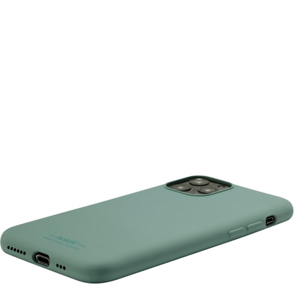 iPhone 11 Pro/X/XS - holdit Mobilskal Silikon - Moss Green Moss Green
