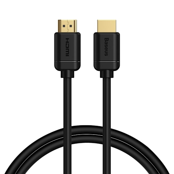 Baseus 75cm 4K 60Hz HD HDMI - HDMI 2.0 Kabel Svart