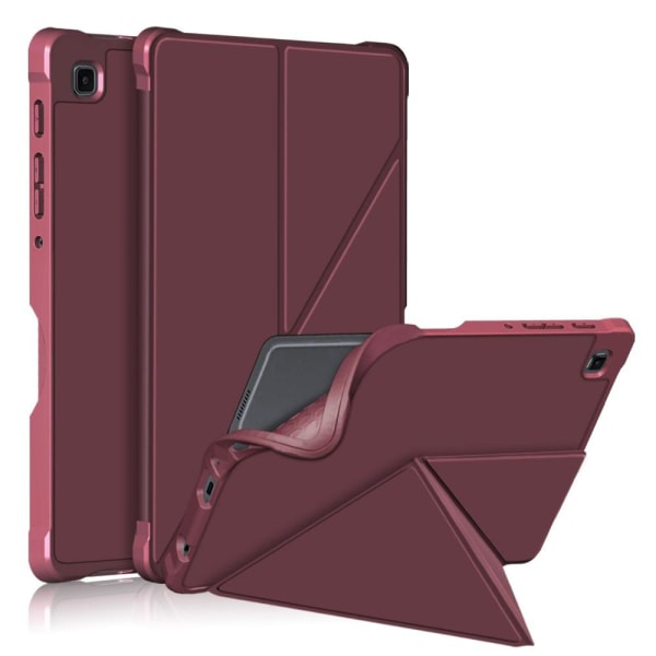Samsung Galaxy Tab A7 Lite 8.7 - Origami Case Stand Fodral - Vin