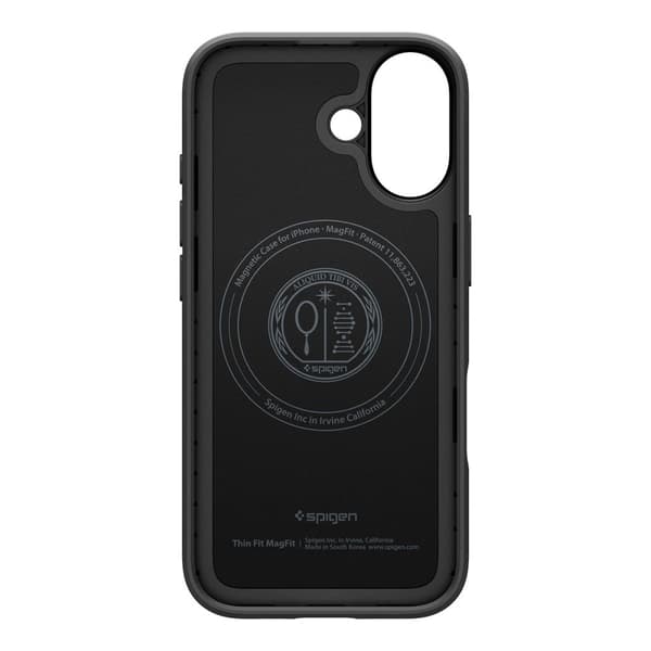 Spigen iphone 17 Skal MagSafe Thin Fit Svart