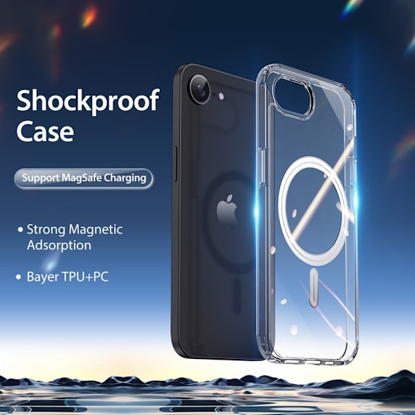 DUX DUCIS iPhone 16e Skal MagSafe Clin Series Transparent