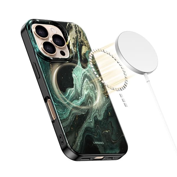 Tech-Protect iPhone 16 Pro Skal MagSafe Lamano Verde Aura