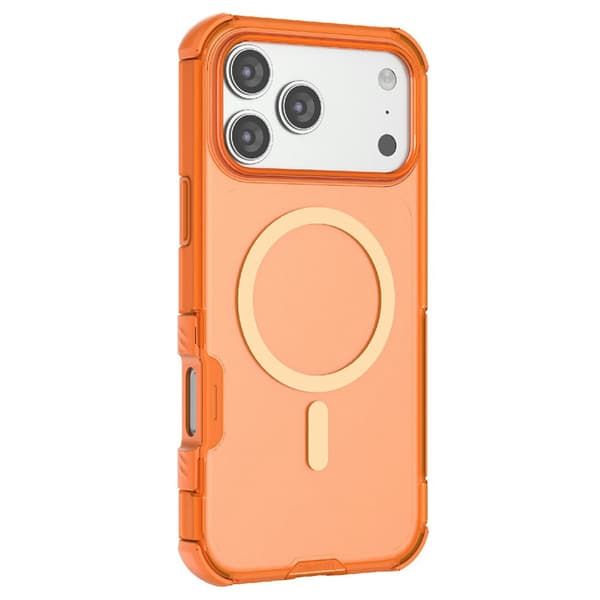 iPhone 17 Pro Max Skal MagSafe Shockproof Hybrid Orange