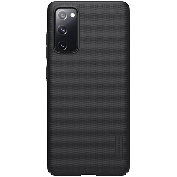 Samsung Galaxy S20 FE - NILLKIN Shield Frostat Skal - Svart Black Svart