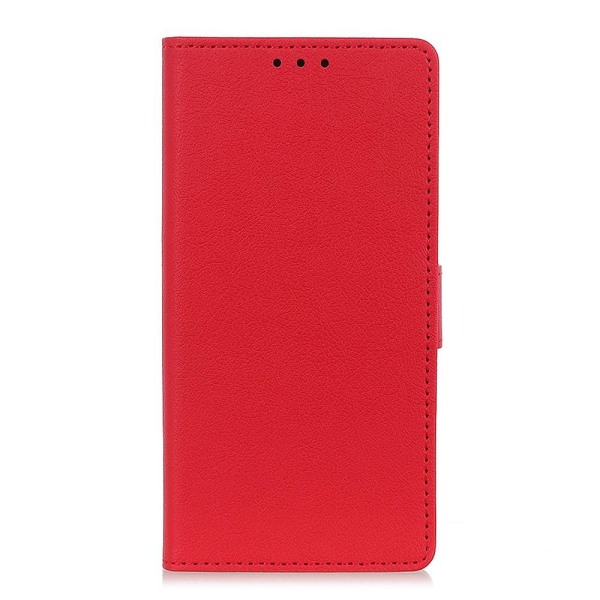 Samsung Galaxy S22 Ultra Fodral PU Läder Röd