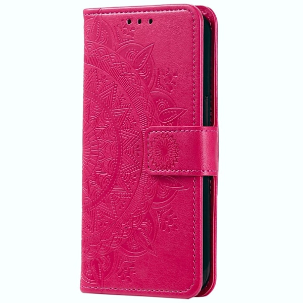 Xiaomi Redmi Note 14 5G Fodral Mandala Läder Rosa