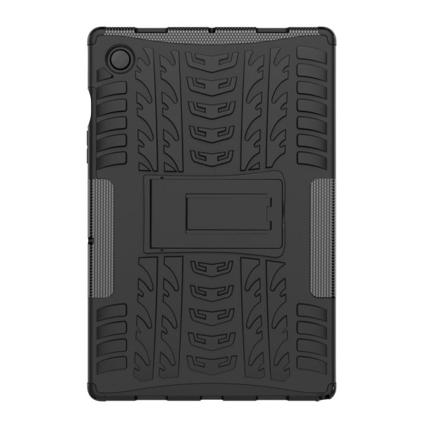 Samsung Galaxy Tab A8 10.5 (2021) Skal Rugged Kickstand Armor Svart