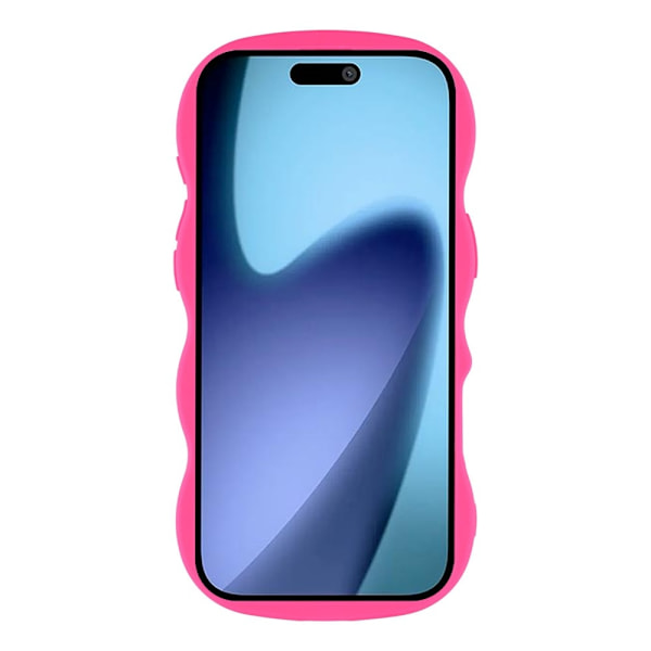 iPhone Air Mobilskal Wavy Rosa