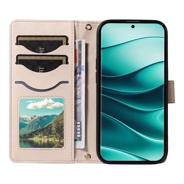 Xiaomi Redmi Note 14 Pro/Pro Plus 5G Fodral Rhombus Läder