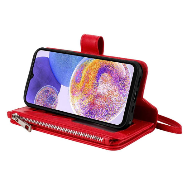 Samsung Galaxy A23 5G 2in1 Magnet Skal / Plånboksfodral Röd