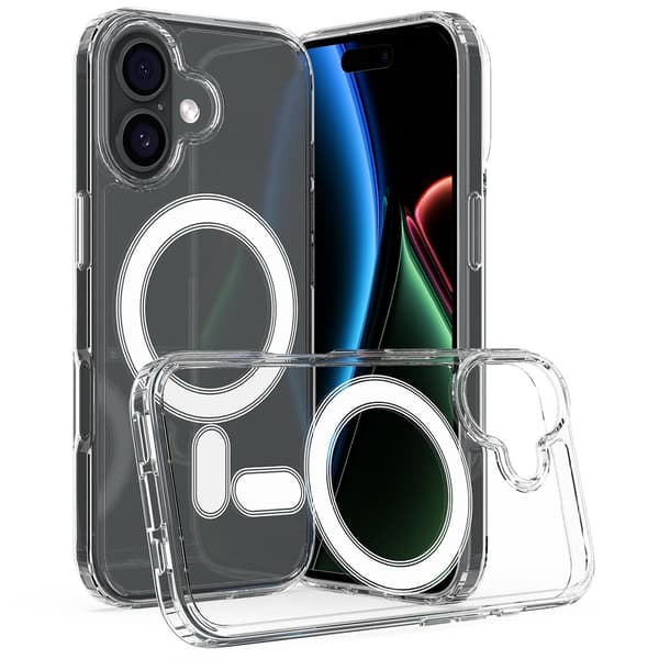 iPhone 17 Skal MagSafe Hybrid Transparent