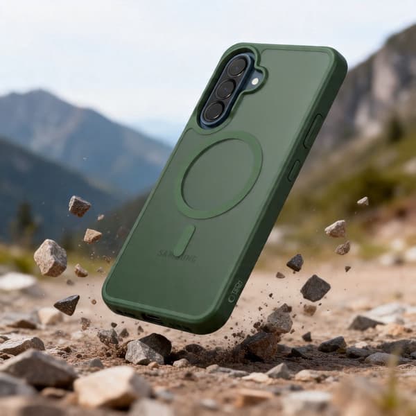 Tech-Protect Galaxy A37/A36/A56 Skal MagSafe MagMat Grön