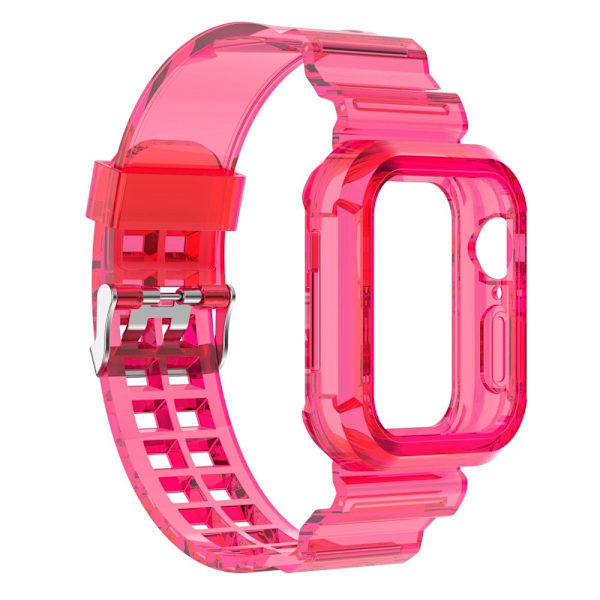 Apple Watch 38/40/41mm Kristall Skal/Armband Rosa