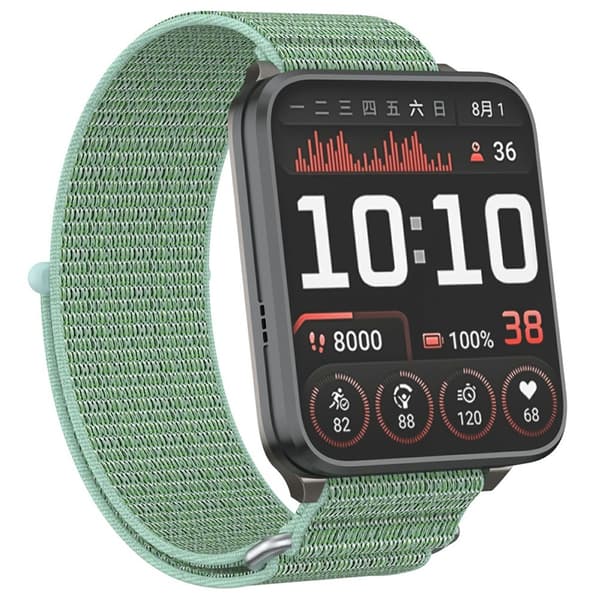 Garmin Venu X1 Armband Nylon Loop Grön