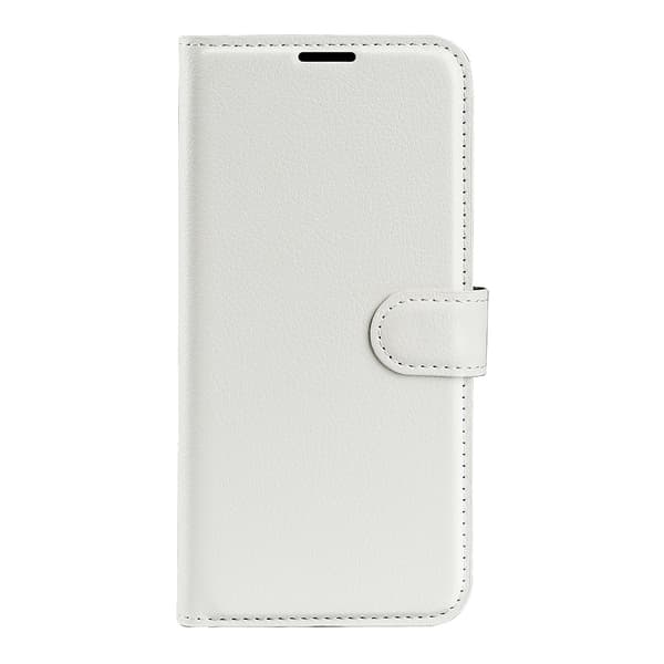 Honor 400 Smart Fodral Litchi Läder Vit