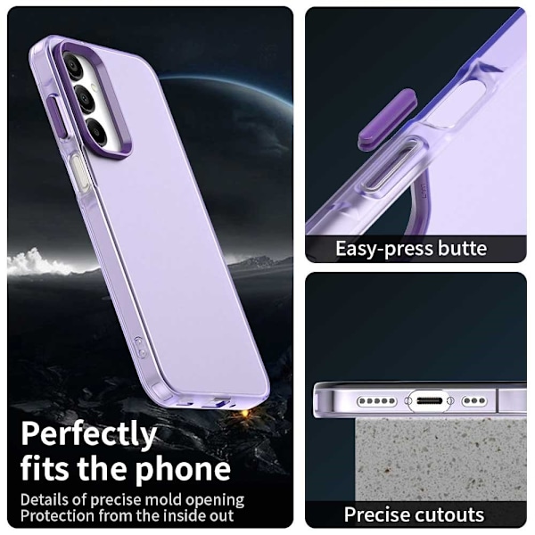 Samsung Galaxy A36 5G/A56 5G Skal Hybrid Matt Lila