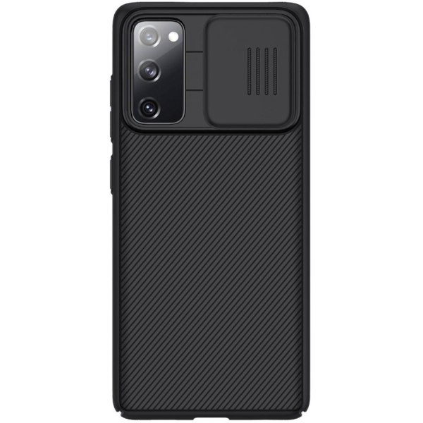 Samsung Galaxy S20 FE - NILLKIN CamShield Pro Skal - Svart Black Svart