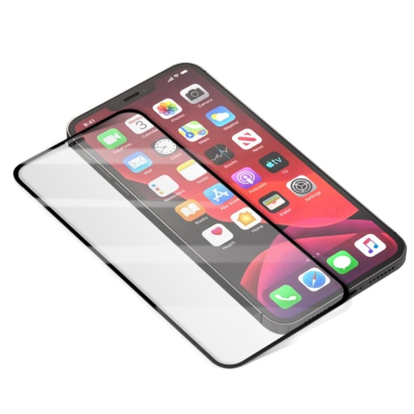 iPhone 12 Mini - AMORUS Heltäckande Skärmskydd I Härdat Glas