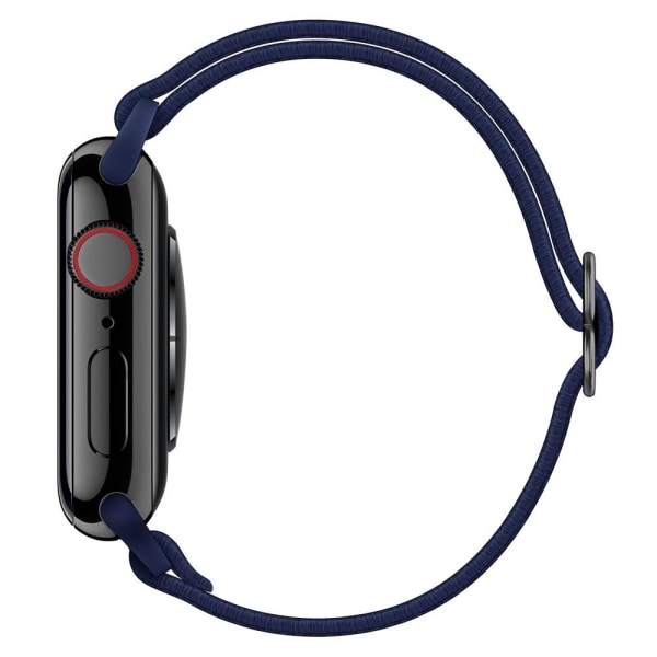 Nylon Armband Justerbart Apple Watch 42/44/45/49 mm Mörk Blå DarkBlue Mörk Blå