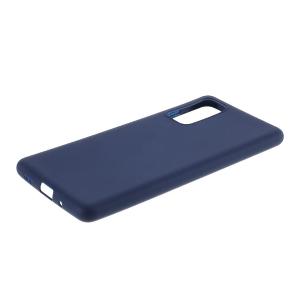 Samsung Galaxy S20 FE - Matt TPU Skal - Mörk Blå DarkBlue Mörk Blå